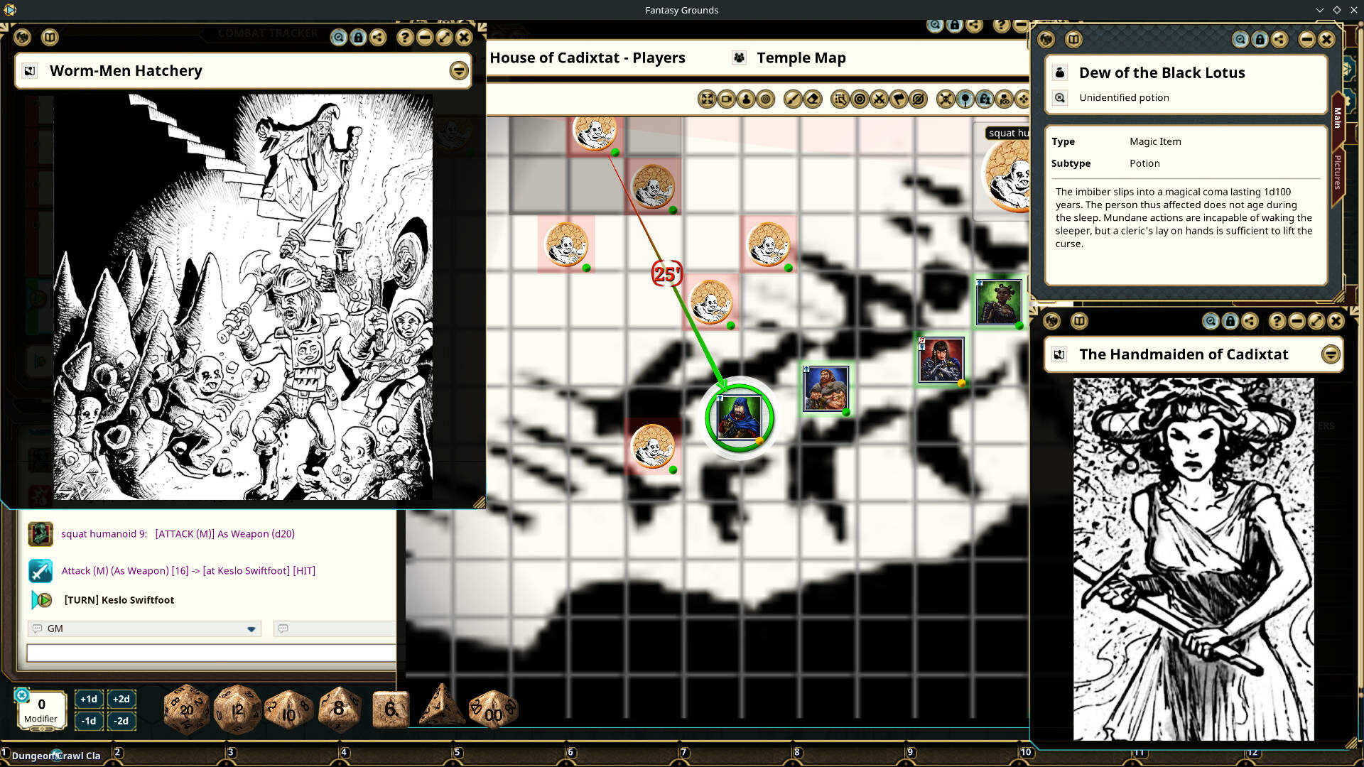 Fantasy Grounds - Dungeon Crawl Classics #76: Colossus, Arise!のスクリーンショット 1