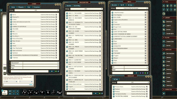 Fantasy Grounds - Fifth Edition Fantasy #22: Caverns of the Sea Strangers