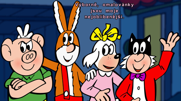 Čtyřlístek a Strašidelný hrad.