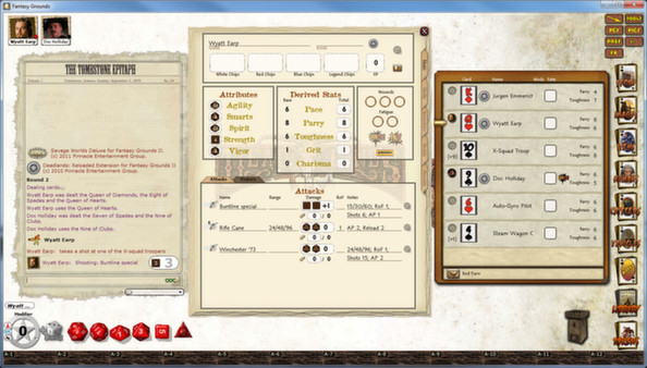 Fantasy Grounds - Deadlands Reloaded: Blood Drive 2