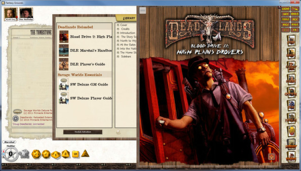 Fantasy Grounds - Deadlands Reloaded: Blood Drive 2