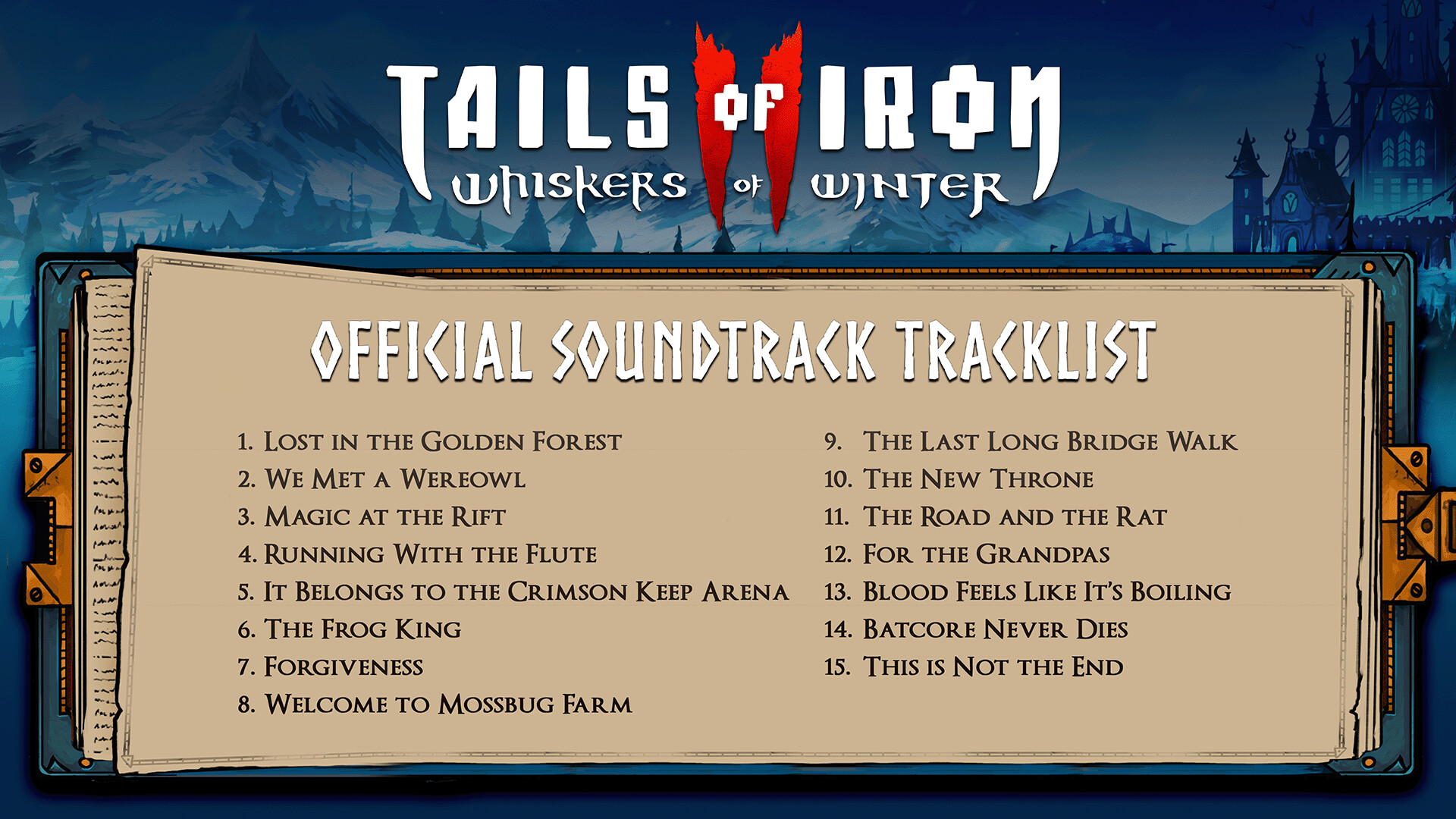 Tails of Iron 2: Whiskers of Winter - Digital Official Soundtrack Featured Screenshot #1