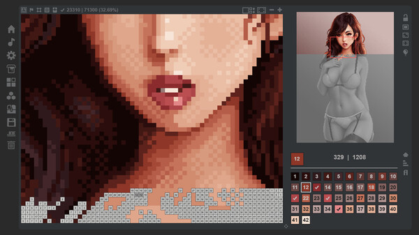 Скриншот из Coloring Game: Girls 2