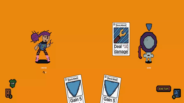 Screenshot z Dungeon Decks: Heroes of Herp Derp
