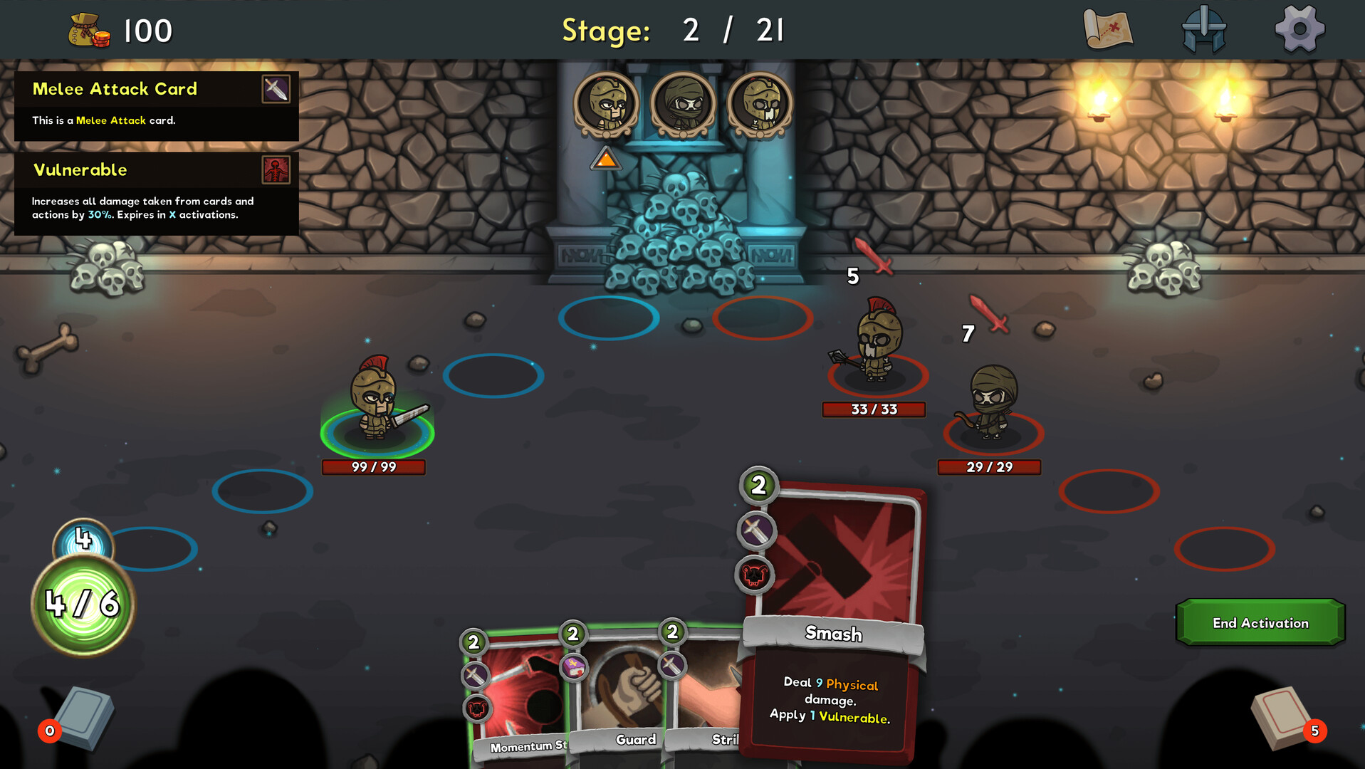 Dungeon Decks: Roguelike Deck Builder screenshot 1