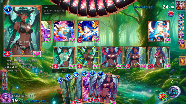 Скриншот из Battle Babes: Chaos, Sin & Domination