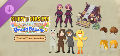 STORY OF SEASONS: Grand Bazaar - Set de disfraces