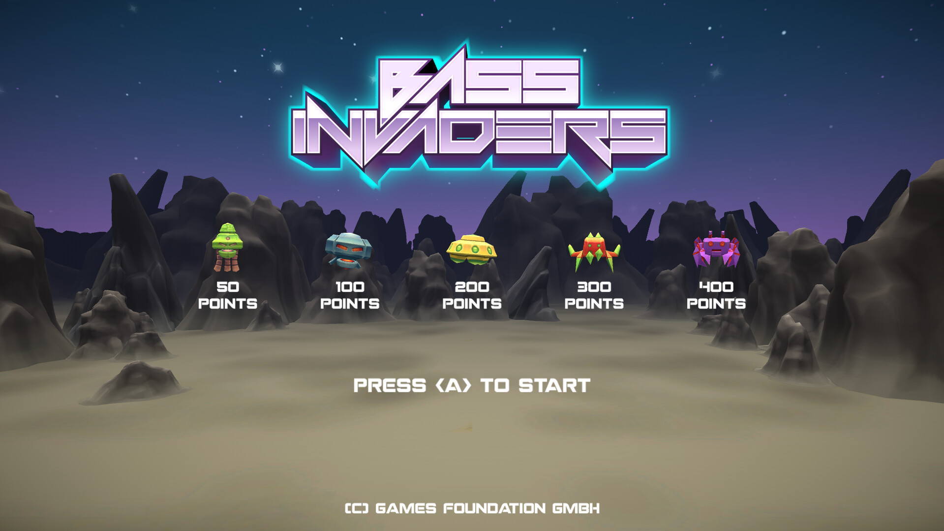 Bass Invaders screenshot #1