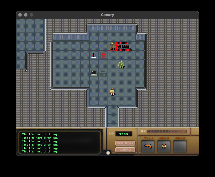 Canary screenshot #2