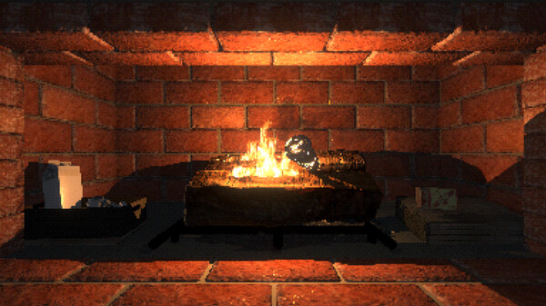 Screenshot z Virtual Interactive Fireplace Screenshot z Virtual Interactive Fireplace