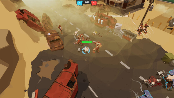 Screenshot z Rough Rivals