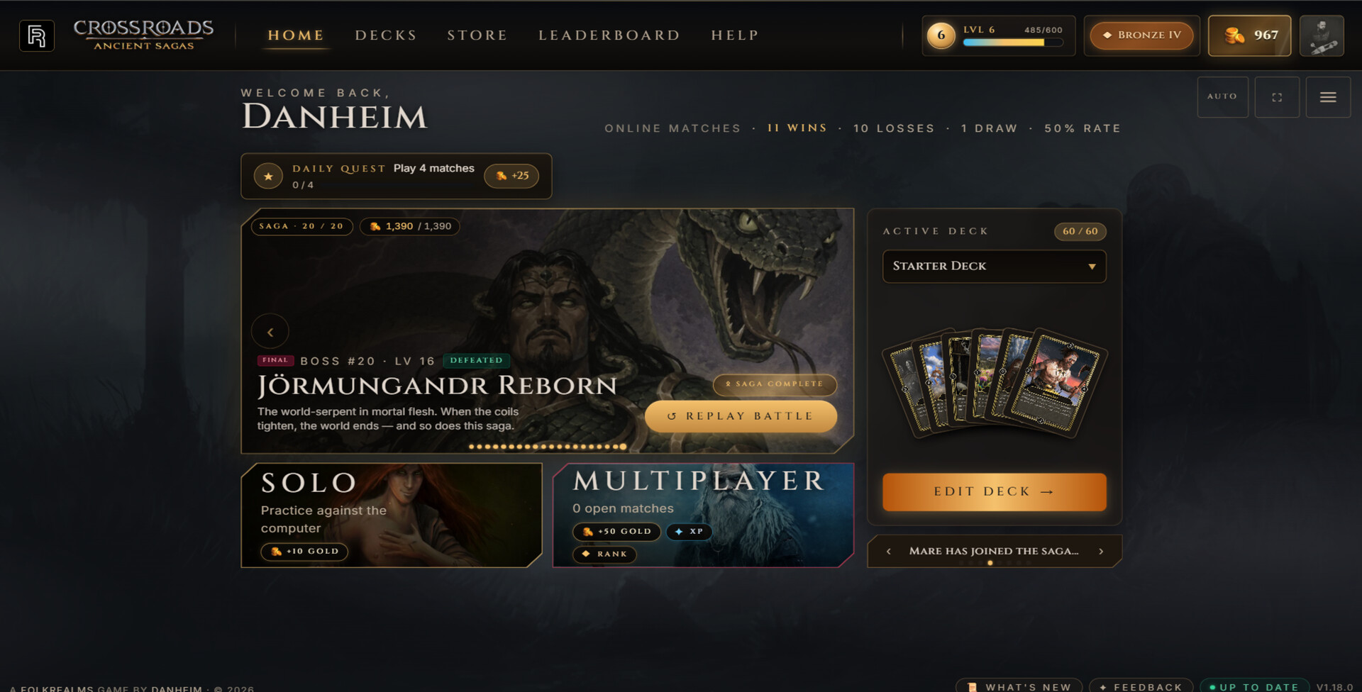 Crossroads: Ancient Sagas online screenshot 1