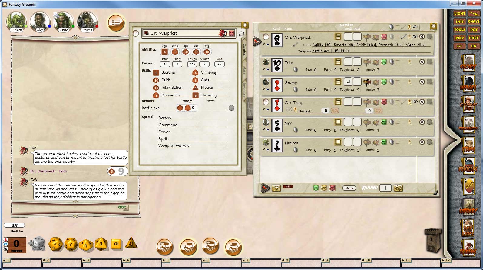 Fantasy Grounds - Sundered Skies #3 Blade of Destiny screenshot 1