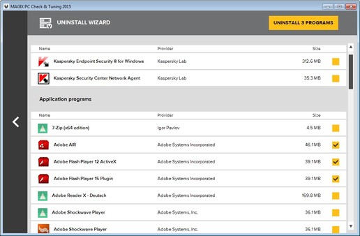 MAGIX PC Check & Tuning 2015 screenshot 7