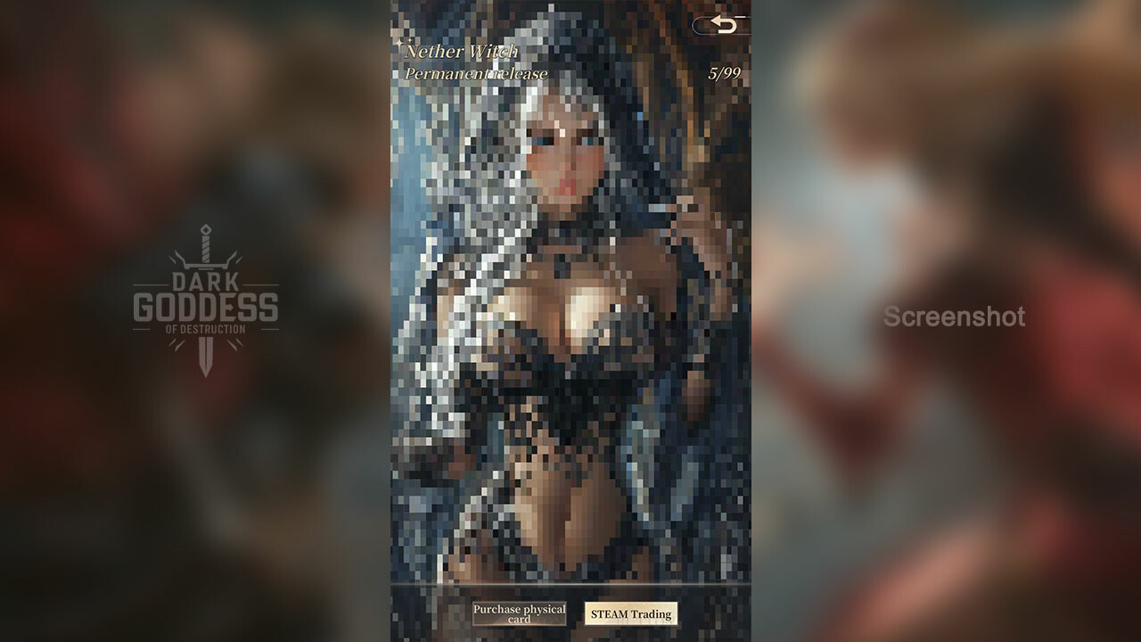 Dark Goddess of Destruction: Idle screenshot 2