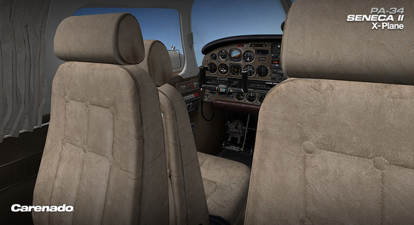 Screenshot z X-Plane 10 AddOn - Carenado - PA34 200T Seneca II