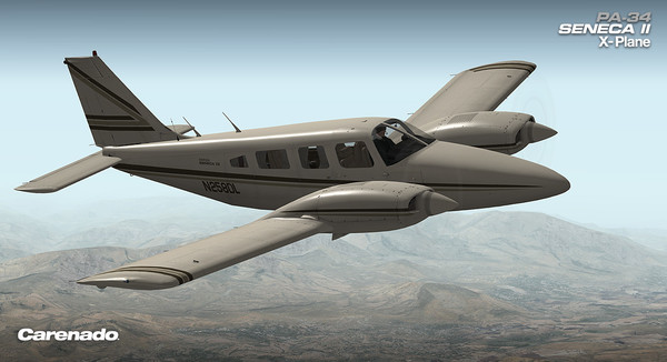 Screenshot z X-Plane 10 AddOn - Carenado - PA34 200T Seneca II