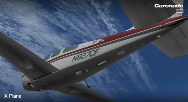 Screenshot z X-Plane 10 AddOn - Carenado - F33A Bonanza Screenshot z X-Plane 10 AddOn - Carenado - F33A Bonanza