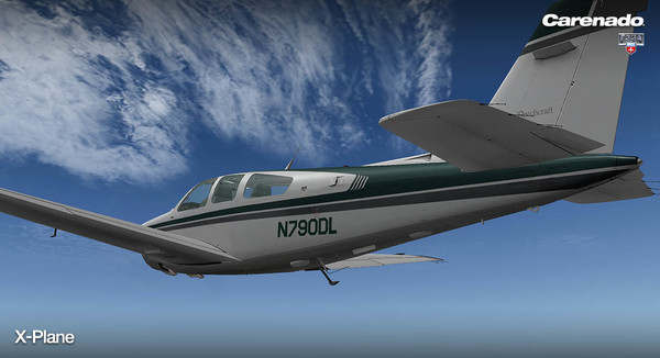 Screenshot z X-Plane 10 AddOn - Carenado - F33A Bonanza Screenshot z X-Plane 10 AddOn - Carenado - F33A Bonanza