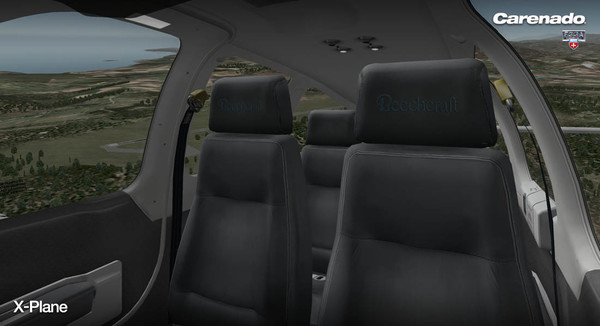 Screenshot z X-Plane 10 AddOn - Carenado - F33A Bonanza Screenshot z X-Plane 10 AddOn - Carenado - F33A Bonanza