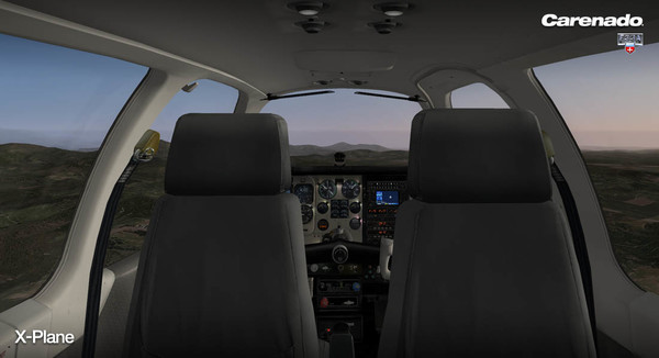 Screenshot z X-Plane 10 AddOn - Carenado - F33A Bonanza Screenshot z X-Plane 10 AddOn - Carenado - F33A Bonanza