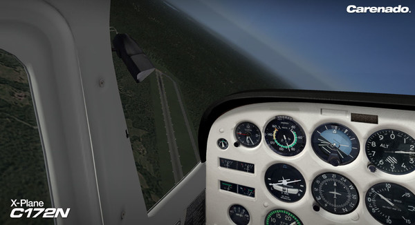 Screenshot z X-Plane 10 AddOn - Carenado - C172N Skyhawk II