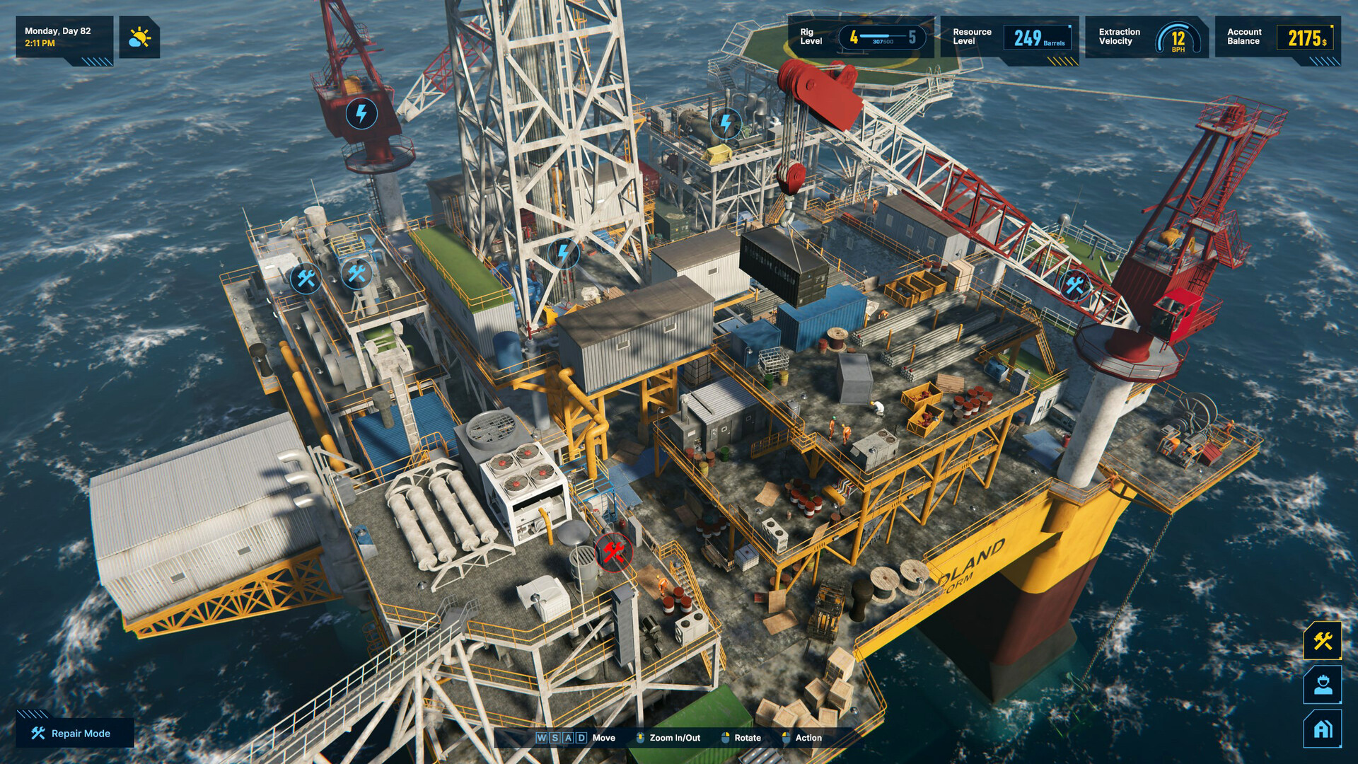 Oil Rig Simulator screenshot #2