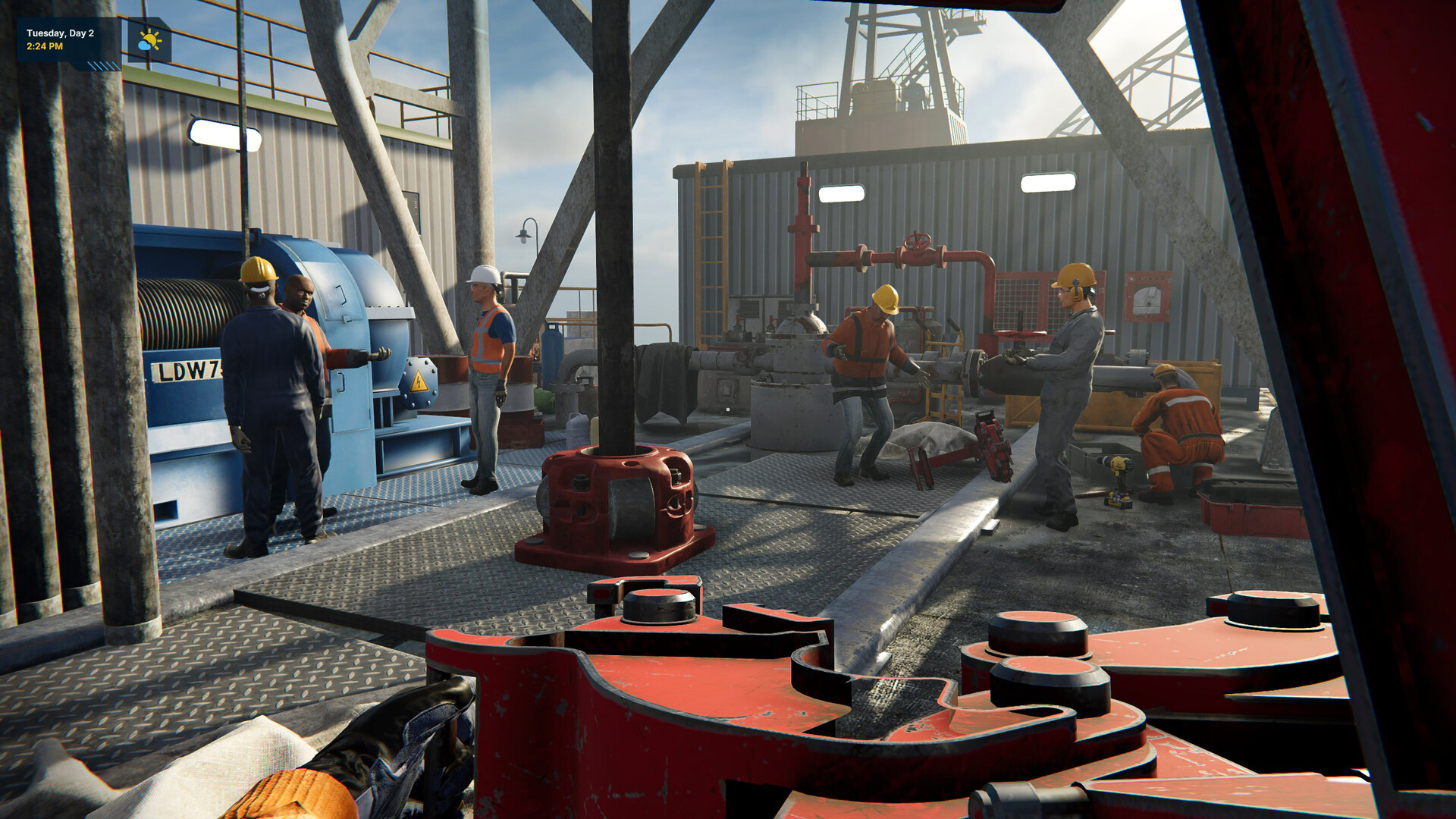 Oil Rig Simulator screenshot #3