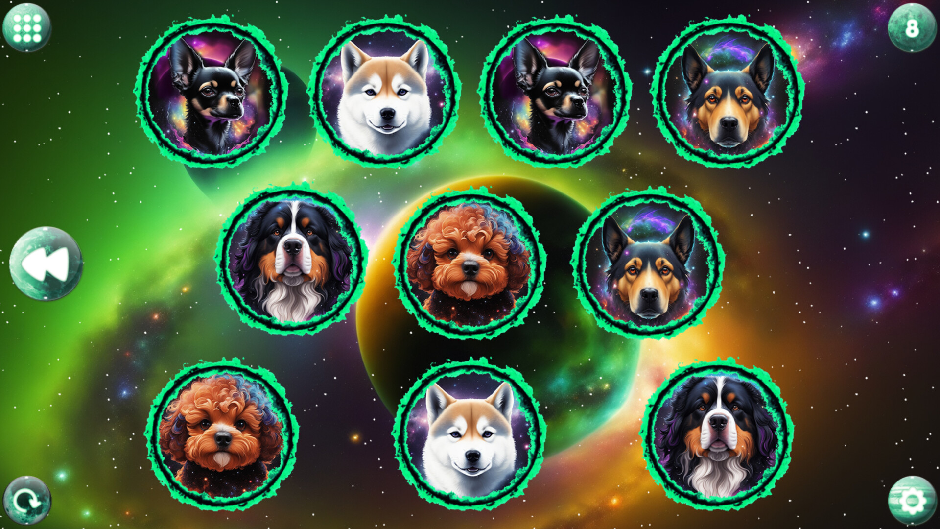 Space Memory: Dogs screenshot 5
