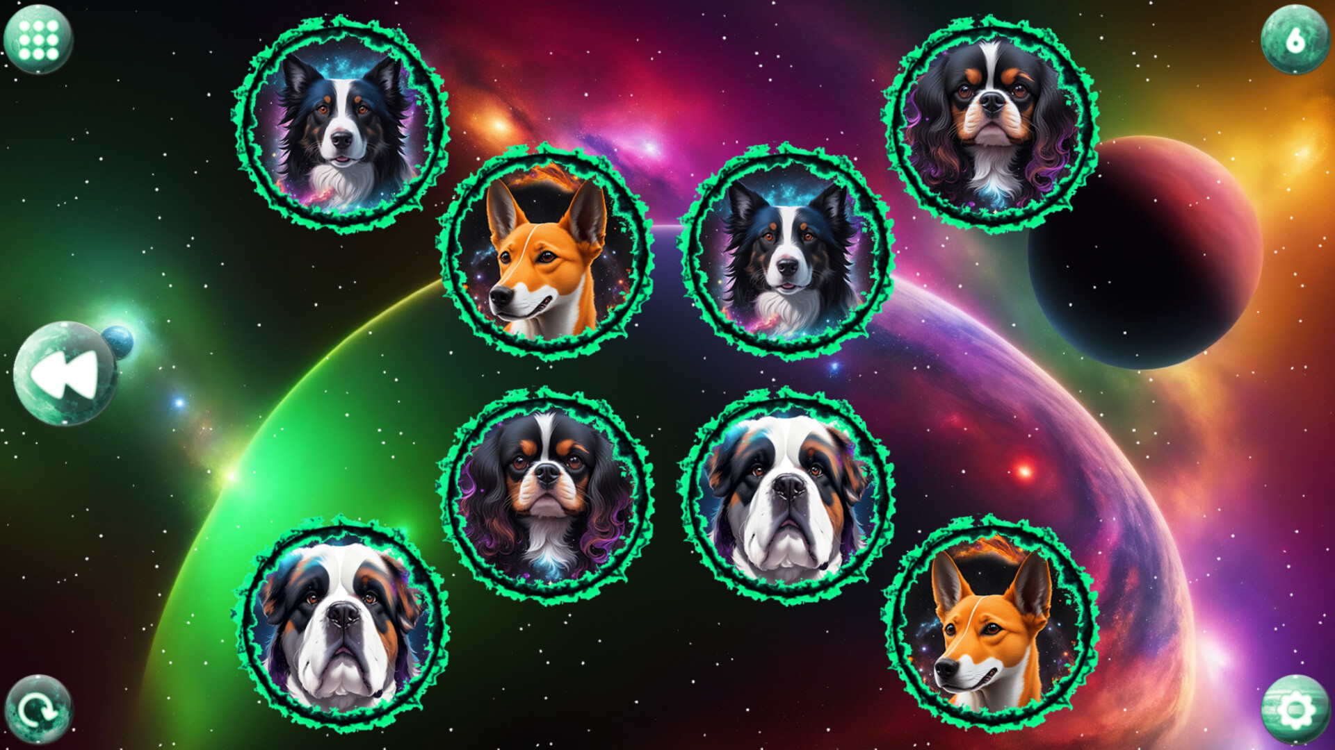 Space Memory: Dogs screenshot 4