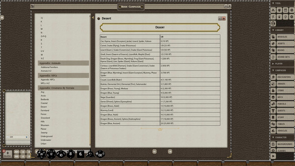 Fantasy Grounds - Tales of the Valiant Monster Vault