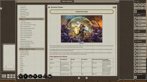 Fantasy Grounds - Tales of the Valiant: Players Guide