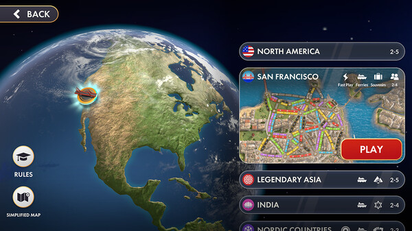 Ticket to Ride®: San Francisco City Expansion