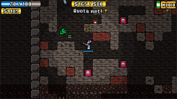 Screenshot z Comet Rogue