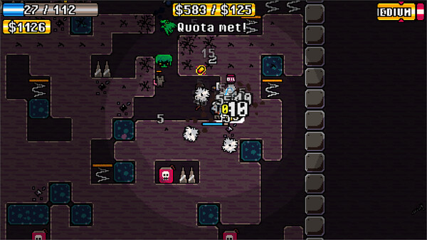 Screenshot z Comet Rogue