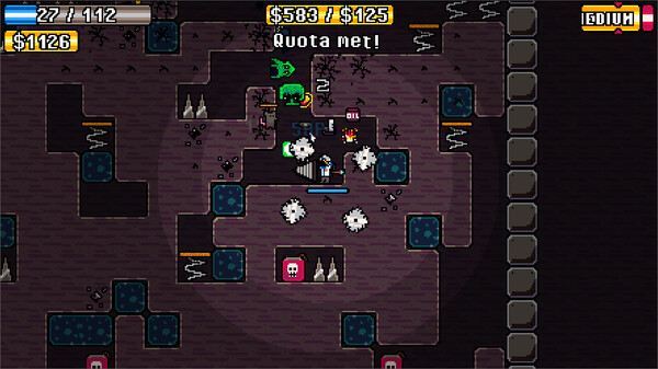 Screenshot z Comet Rogue