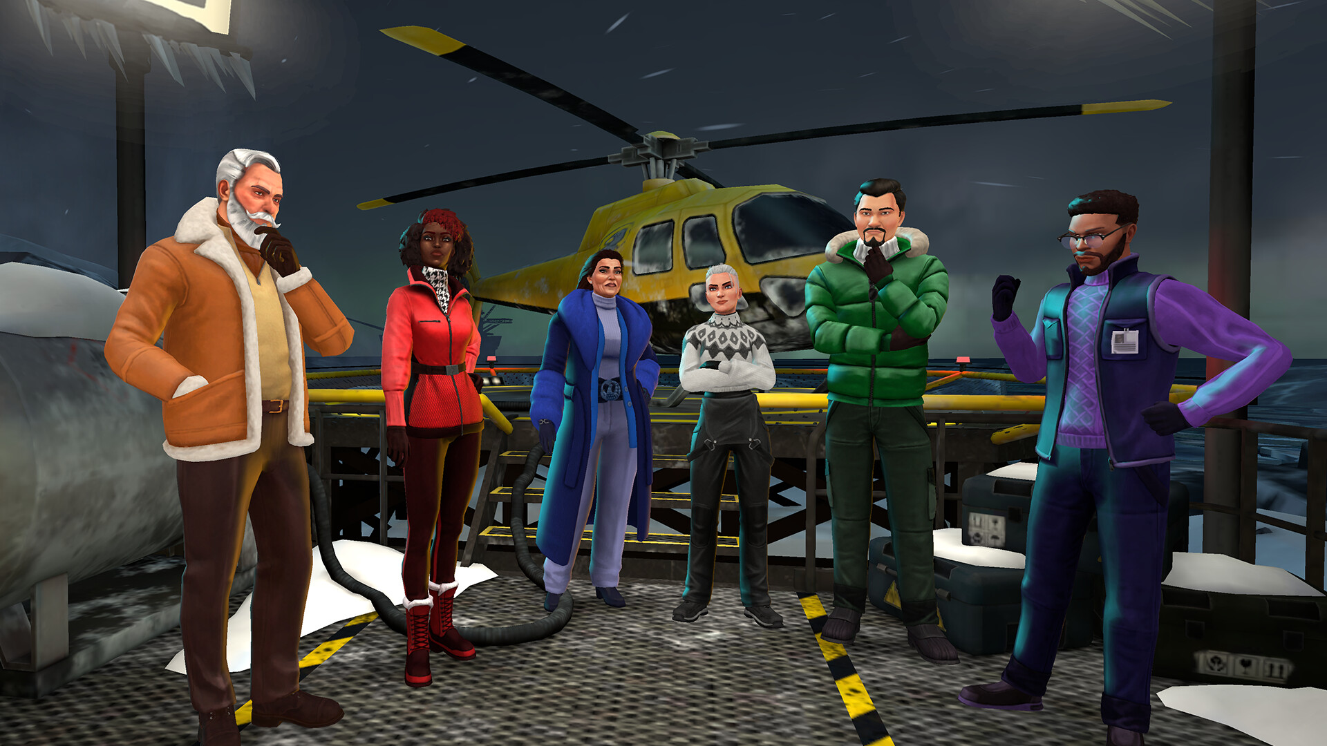 Clue/Cluedo: Polar Research Station Expansion