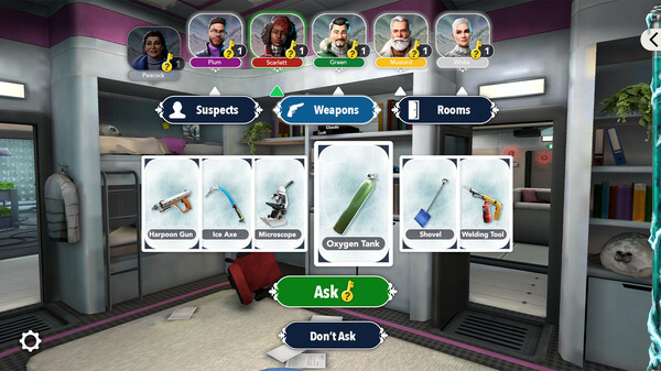 Screenshot z Clue&frasl;Cluedo: Polar Research Station Crime Scene Bundle