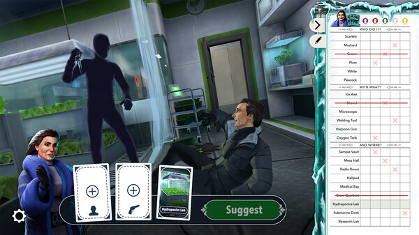 Clue/Cluedo: Polar Research Station Crime Scene Bundle