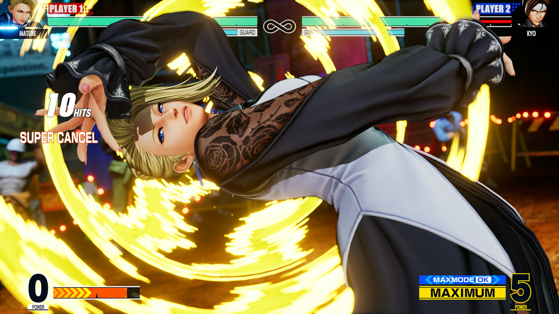 KOF XV DLC Characters "MATURE" and "VICE" Featured Screenshot #1