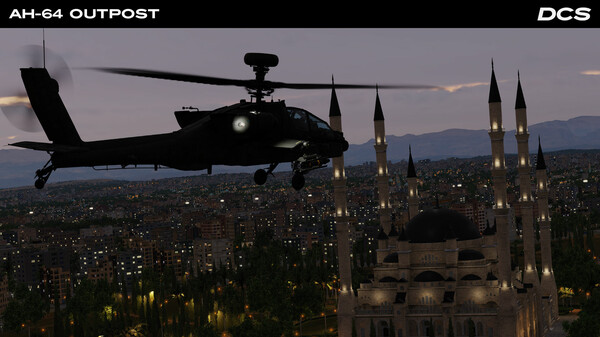 Screenshot z DCS: AH-64D Outpost Campaign by Stone Sky Screenshot z DCS: AH-64D Outpost Campaign by Stone Sky