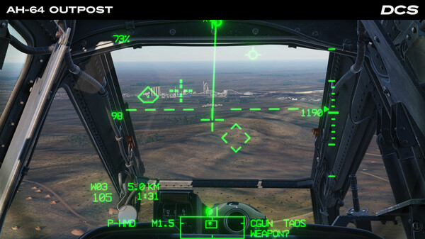 Screenshot z DCS: AH-64D Outpost Campaign by Stone Sky Screenshot z DCS: AH-64D Outpost Campaign by Stone Sky