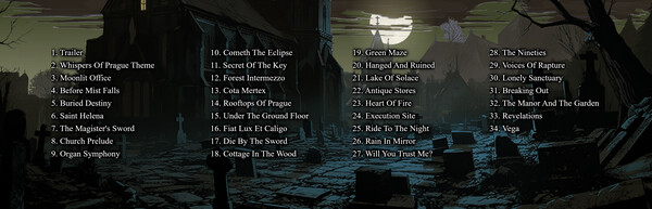 Whispers of Prague: The Executioner's Last Cut Soundtrack
