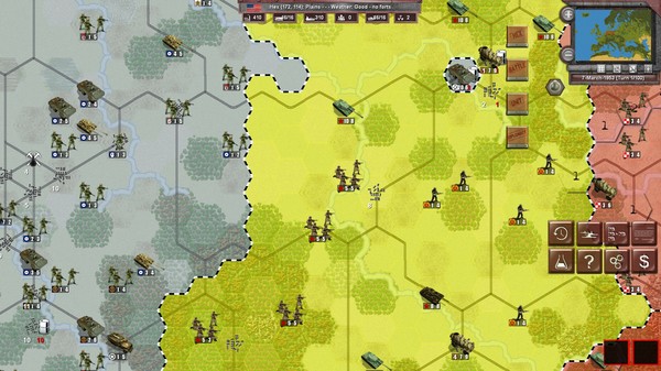 Screenshot 2 of 1953: NATO vs Warsaw Pact - additional gameplay view