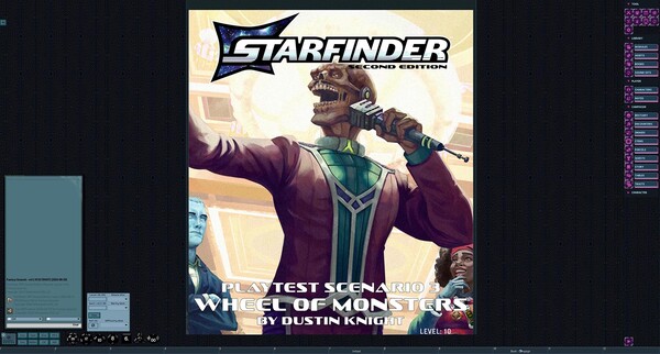 Fantasy Grounds - Starfinder 2 RPG - Starfinder Playtest Society Scenario #3: Wheel of Monsters