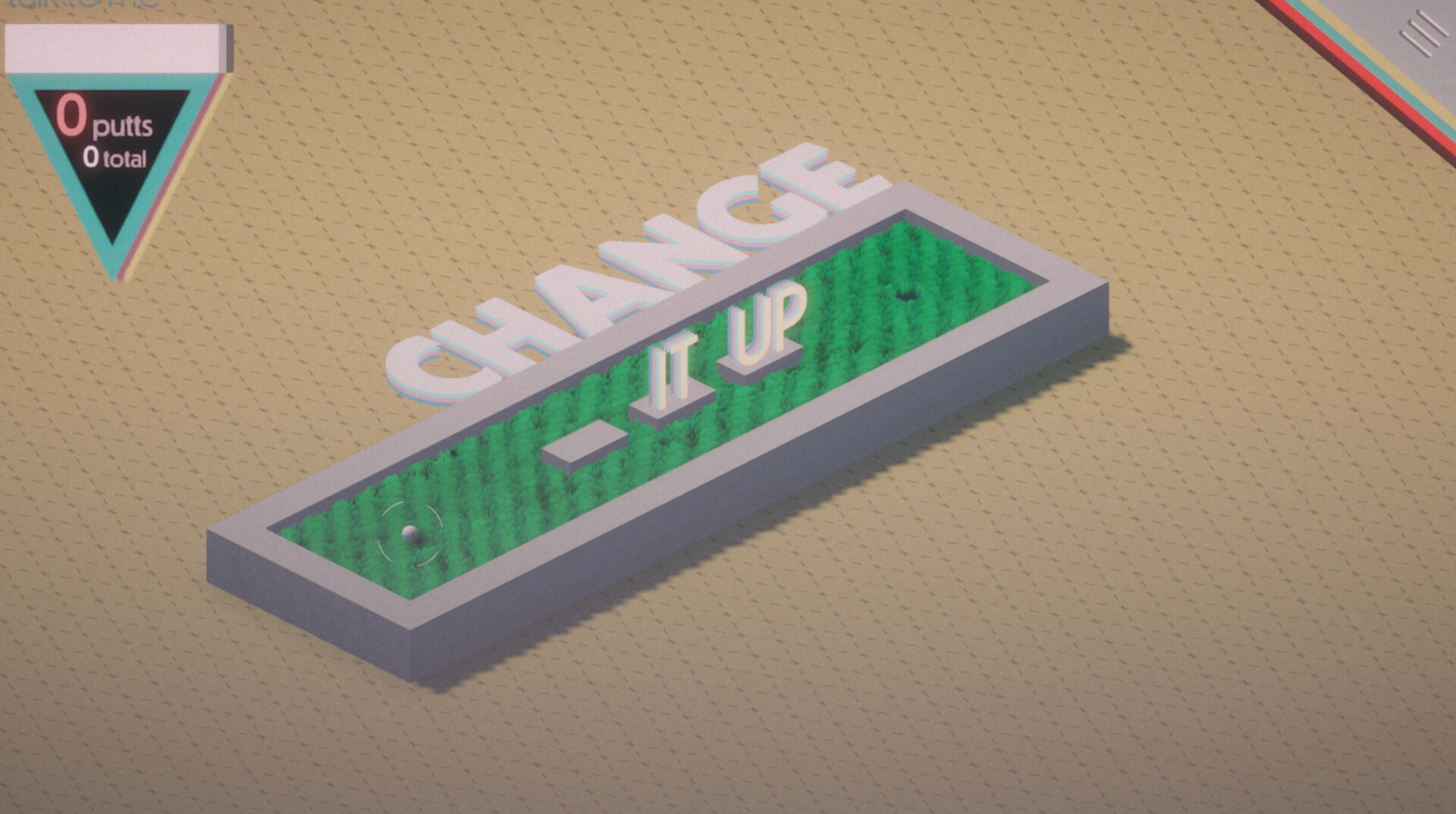 Mini Mini Golf Golf Demo Featured Screenshot #1