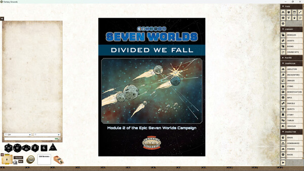 Fantasy Grounds - Seven Worlds Module 2: Divided We Fall