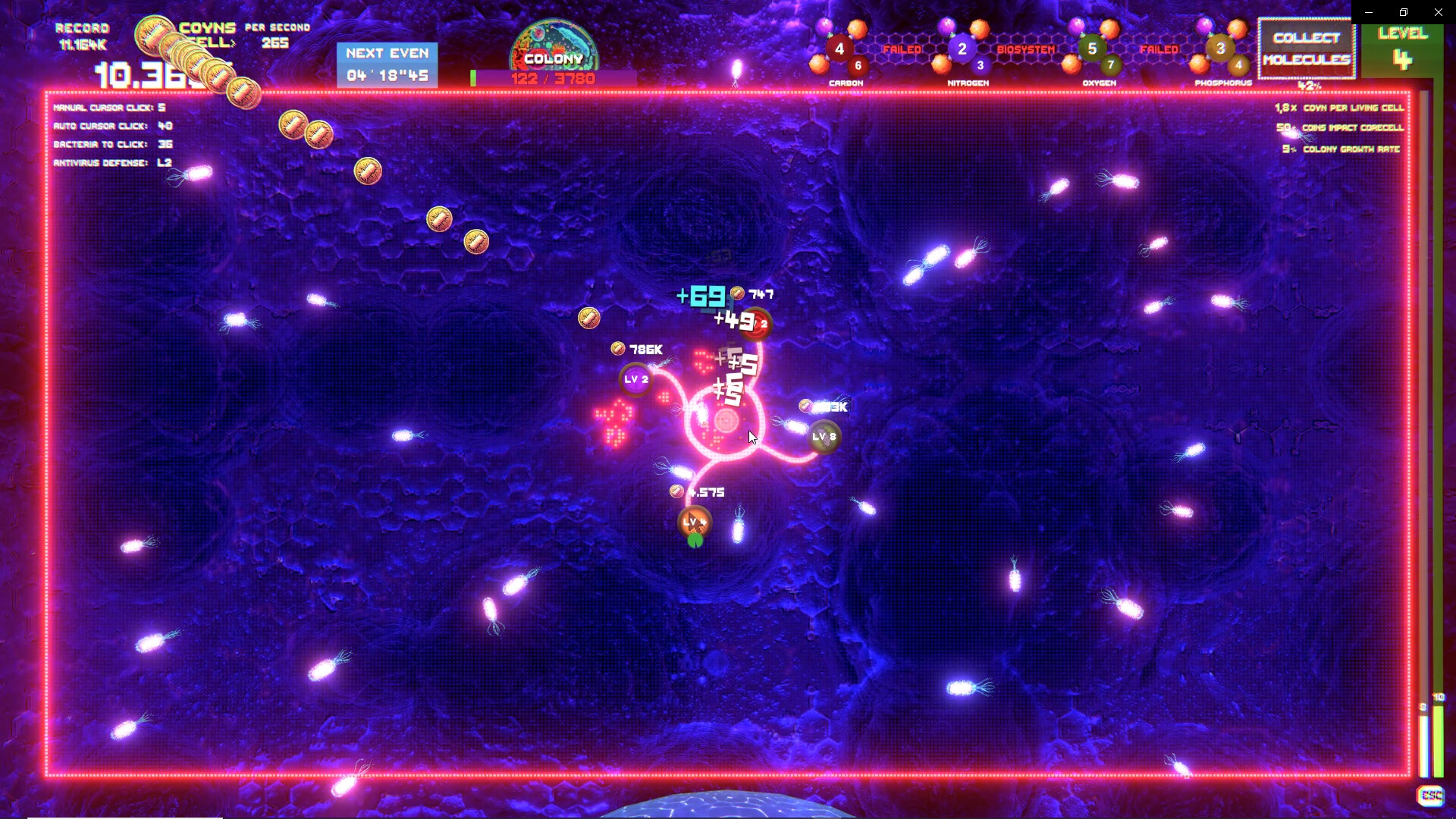 SynthetiCell BioClicker Featured Screenshot #1