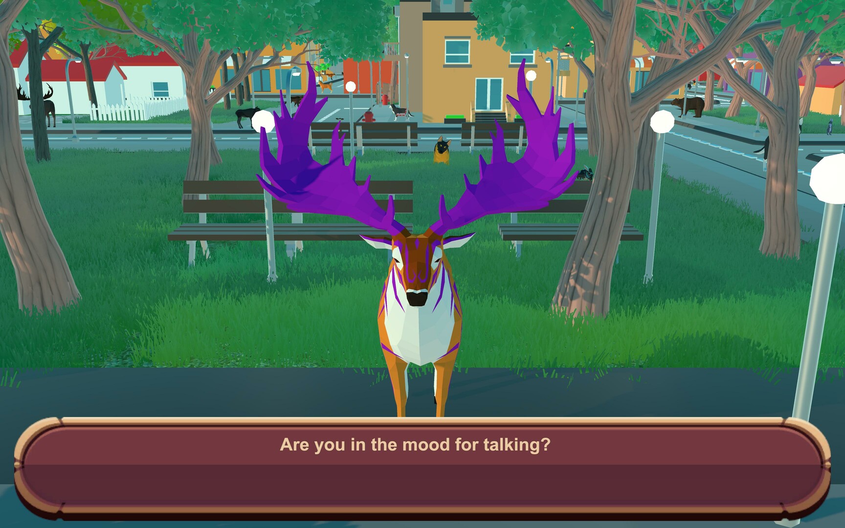 screenshot of A Conversation With A Magical Deer 2