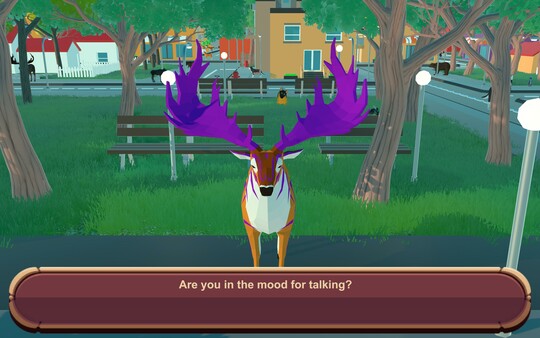 Скриншот из A Conversation With A Magical Deer